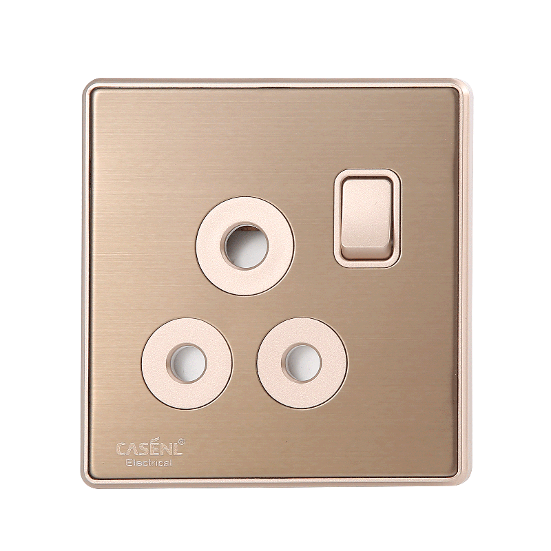 A12 switch 15a three round insert light