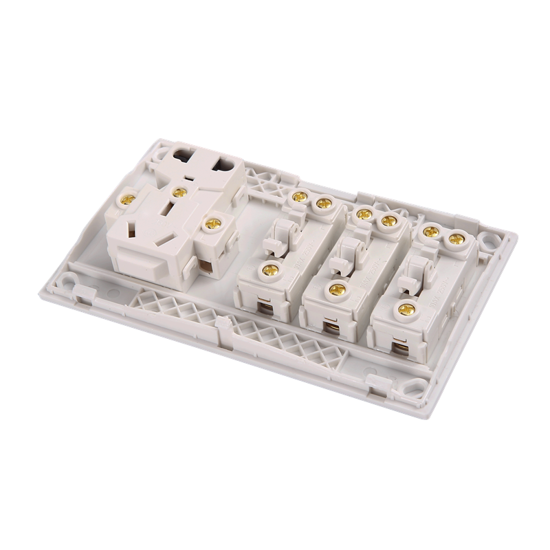 M8 three double-control two three sockets