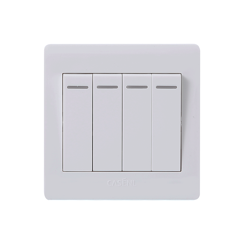 Four single-control switch