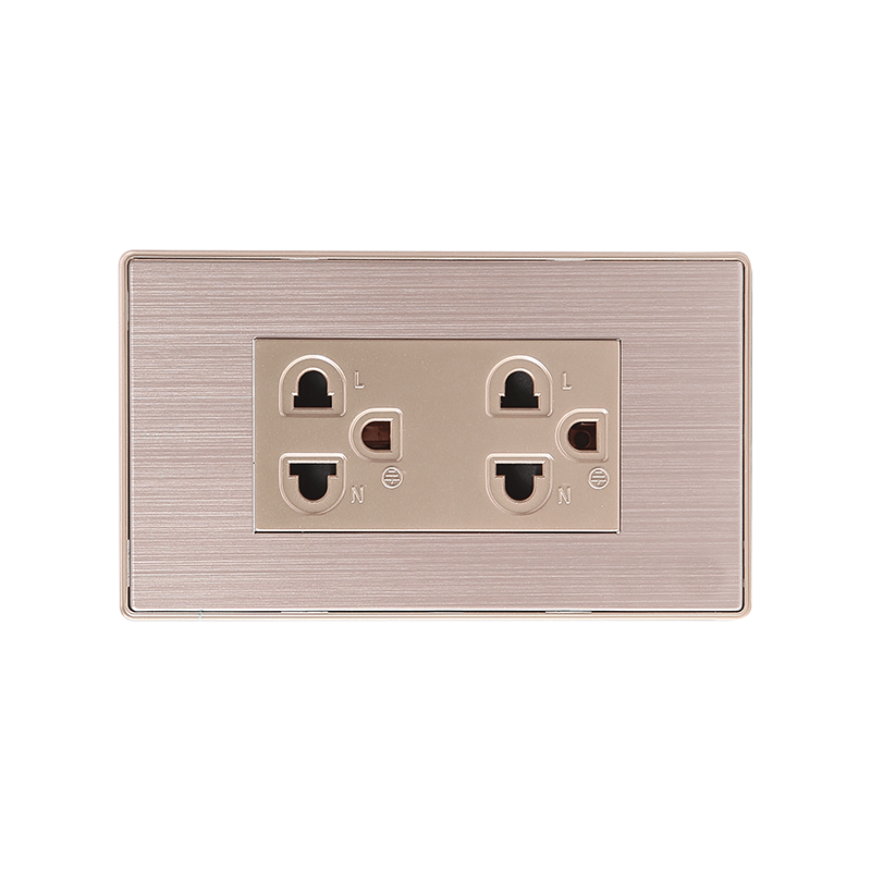 F6 aluminum brushed three panel