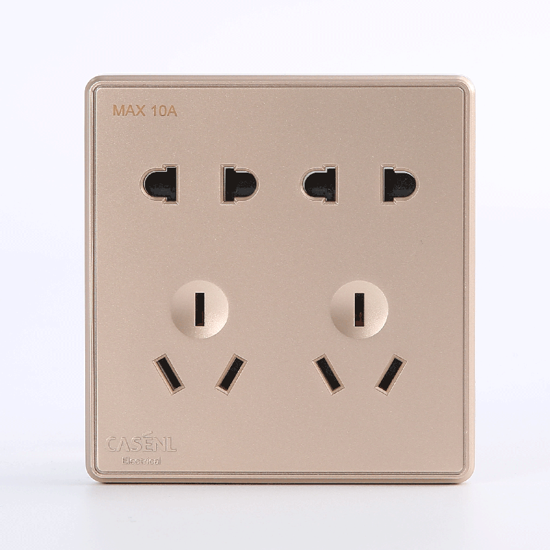 Two two three three sockets